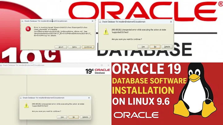Oracle 19C Installation | Oracle Linux 9.6 | Oracle 19c Installation issue | Bug