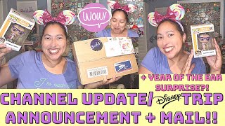 Channel Chat! Life Update, Disney Trip Announcement, I Made a Funko Pop & Surprise Friend Gifts?!!