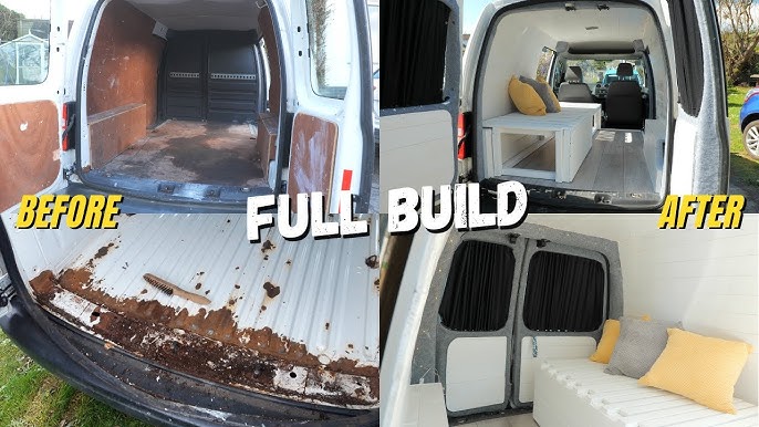 DIY Vorhänge für den VW T5 / T6 Camper Umbau - OHNE BOHREN ! 