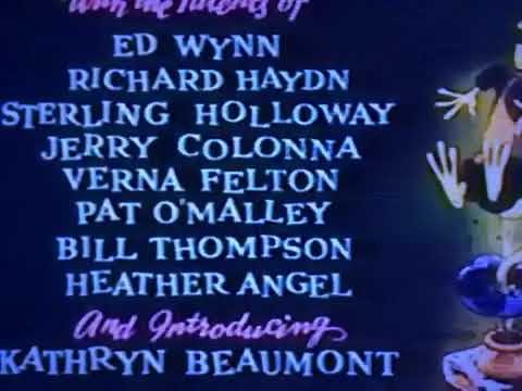 Alice In Wonderland 1951 Main Title 