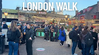 London Walk 2025 🇬🇧 Southbank, Tate Modern, Tower Bridge 4K UHD Virtual Tour City Vibes and Sounds