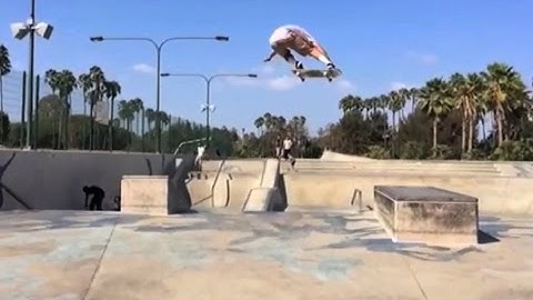 BIGGEST BACKSIDE FLIP EVER!?!! - WTF! - Hayden Estrada