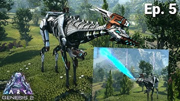 THE BEST GATHERER EVER, Tek Stryder Taming | Ark Genesis part 2 ep. 5