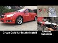 Chevy Cruze 1.4 Cold Air Intake Install - DIY How To