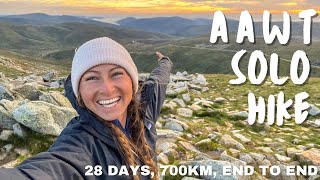 Solo hiking the Australian Alps Walking Track  complete AAWT hike (SOBO)