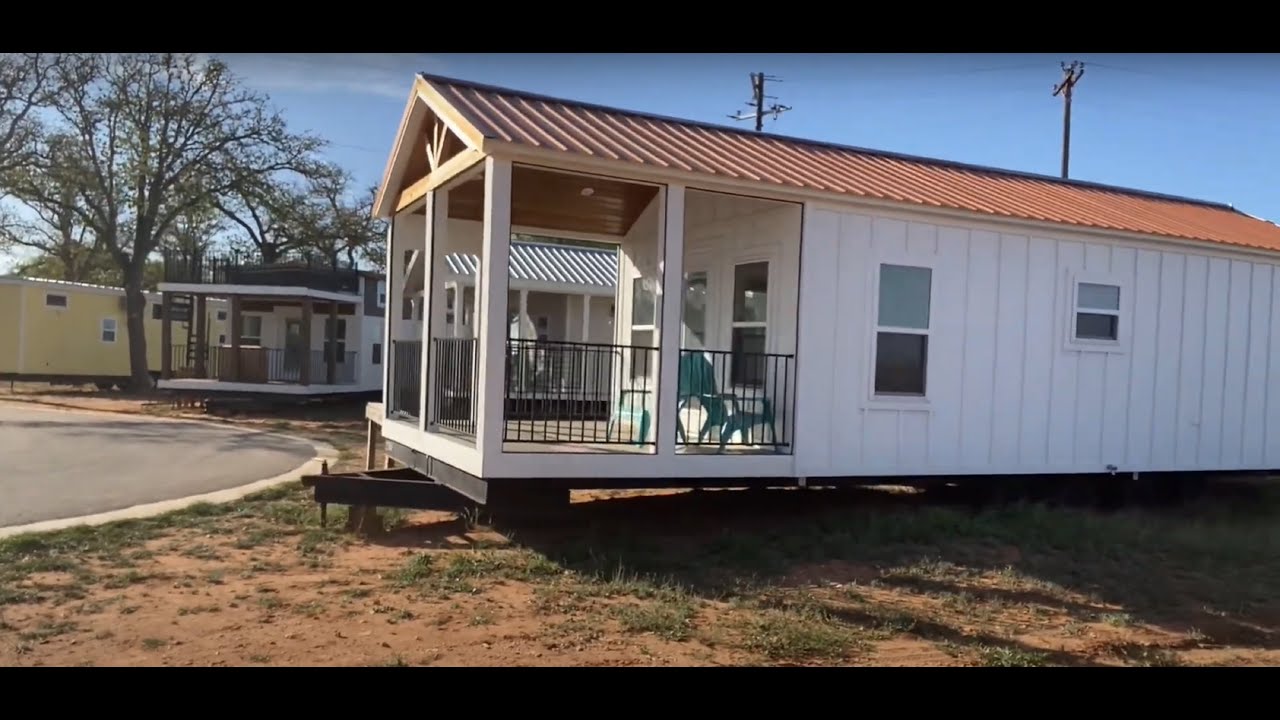 Stone Canyon Tiny Home 1 bedroom with porch Review Fredericksburg Texas