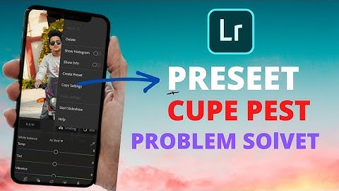 LightRoom Mobile Copy Paste Preset Problem Solved | How To Apply Preset In LightRoom (Lux Editz)