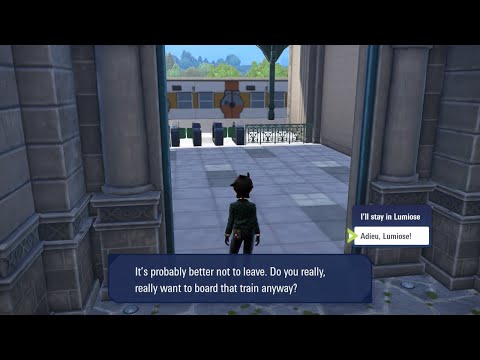 One Does Not Simply Leave Lumiose City in Pokemon Legends Z-A