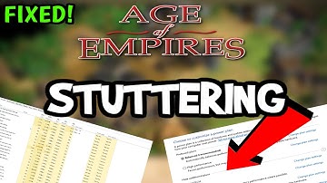 Fix Age of Empires FPS Drops & Stutters (100% FIX)