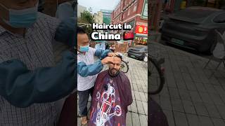 I got a Roadside Haircut in China 🇨🇳 #travel #china #indianvlogger
