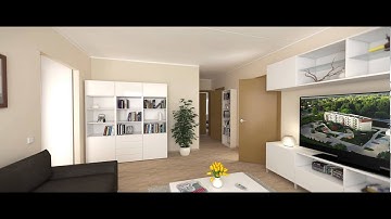 Solitūdes Parks - 3D visualization