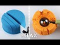 Kinetic Sand Therapy | Relaxing ASMR Video Collections - Blue & Orange