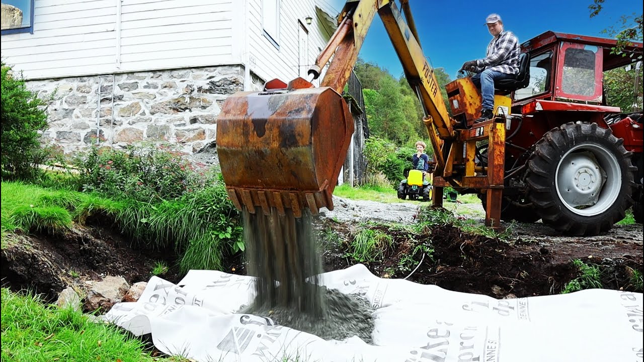 Time to fill up the hole that was supposed to be a parking lot!