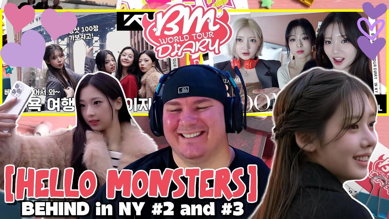 Our foodies strike again!! BABYMONSTER - [HELLO MONSTERS] BEHIND in NY #2 and #3 reaction