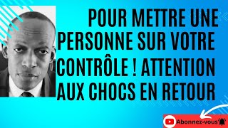 Pour Mettre Une Personne Sur Votre Contrôle Attention Aux Chocs En Retour Fd