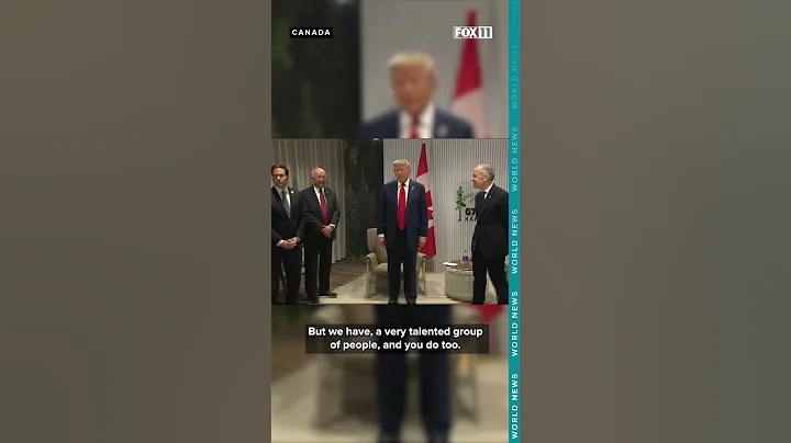 Tump and Carney discuss trade on opening day of G7 summit