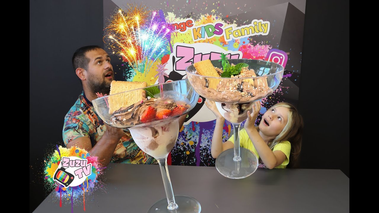 ZuzuTV Telepathy Challenge - XXL ZMRZLINOVÝ POHÁR 🍨