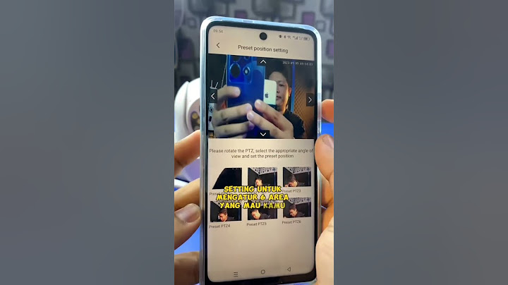 Cara membuat cctv v380 pro bergerak otomatis 💥 PTZ Auto Patrol