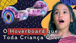 Hoverboard Skate Eletrico Exclusivo 6,5 Polegadas Com LED - Presente para o Dia das Crianças