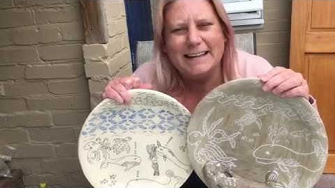 How to do Mishima using wax resist.