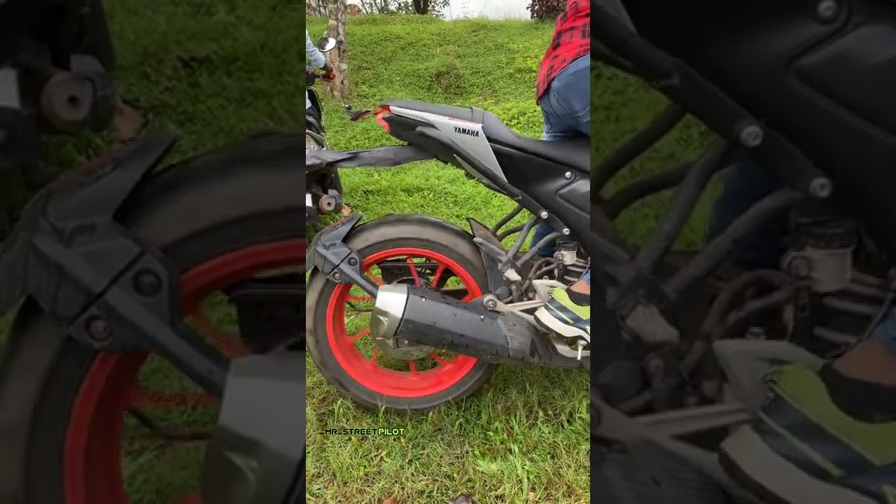 Yamaha mt15 bike burnout 🥵💥