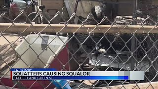 Abilene resident fed up with squatters invading neighbor's property