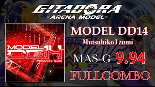 MODEL DD14 MAS-G fullcombo [GITADORA GALAXY WAVE DELTA]