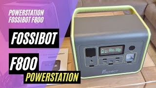 ⚡ FOSSiBOT F800 Powerstation (512Wh / 800W) Vergleich zu ⚡ FOSSiBOT F2400 und F3600