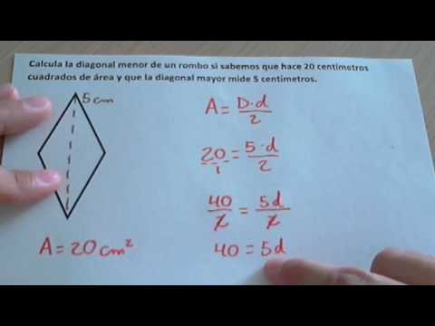Vídeo: Què és una diagonal en un rombe?