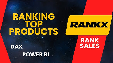 How to Rank Values using RankX in Power BI for beginners - DAX