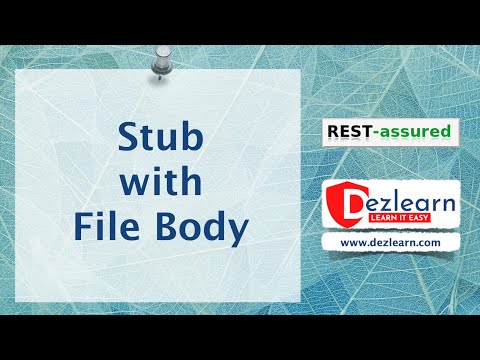 WireMock 5: Creating WireMock Stub using File Body. WireMock File Body Payload.