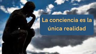 La conciencia es la única realidad.