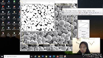 Analisis Distribusi Ukuran Partikel Menggunakan Software ImageJ