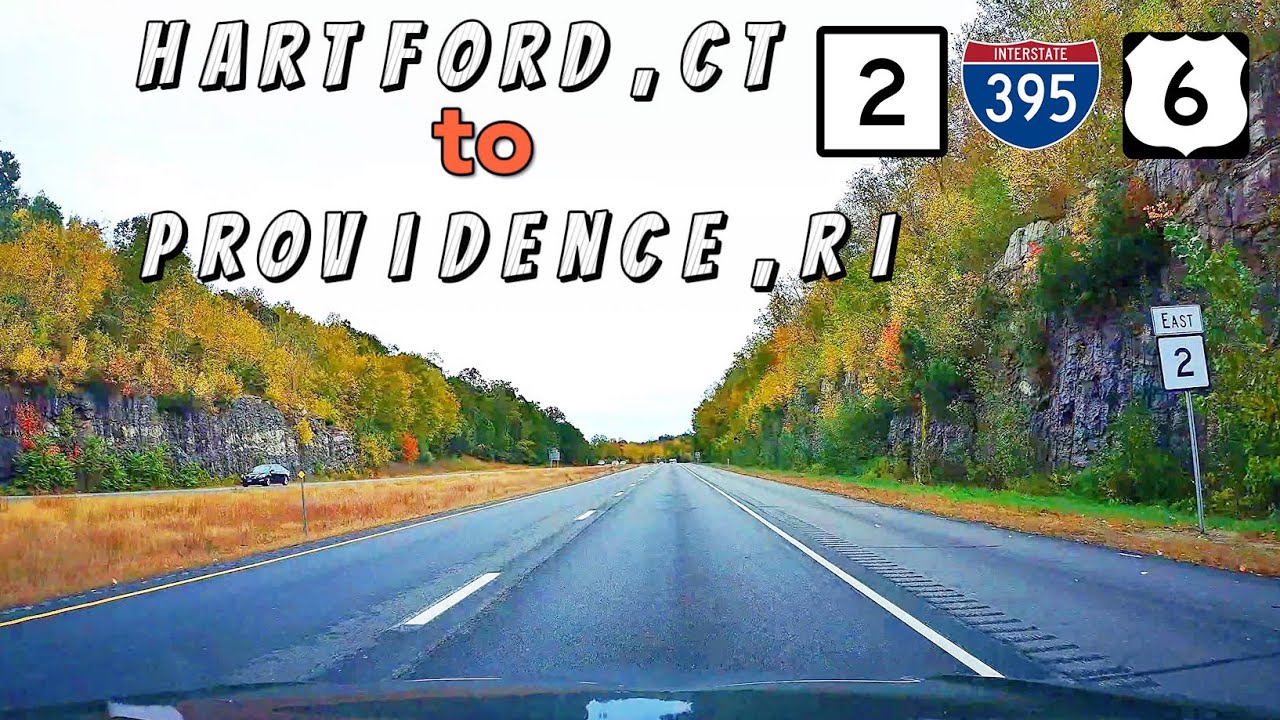 Driving Hartford CT To Providence RI Driving On CT 2 Interstate 395 driving-hartford-ct-to-providence-ri-driving-on-ct-2-interstate-395