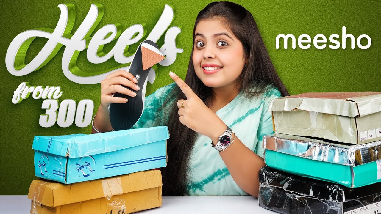 5 BEST MEESHO HEELS/SANDALS/FOOTWEAR For WOMEN/GIRLS UNDER 500/700 🌸