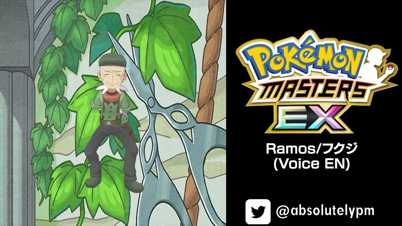 37 Ramos フクジ En Pokemon Masters Ex Youtube