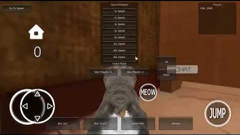 Kitten Cat Simulator 3d Craft - mod 1.5.1 (replaced meow button with super jump)