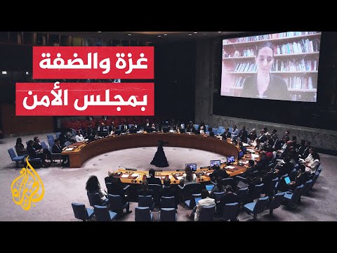 مجلس الأمن الدولي يعقد جلسة لبحث التصعيد الإسرائيلي في غزة والضفة الغربية