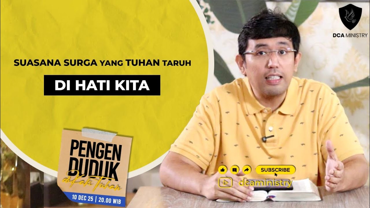 Suasana Surga yang Tuhan Taruh dalam Hati Kita | PDKT Online | 101225 |  | Dian C Anggara