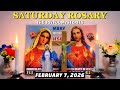 Today Holy Rosary Prayer For Saturday, February 7, 2026 | The Joyful Mysteries