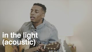 Video thumbnail of "In The Light (acoustic cover)"