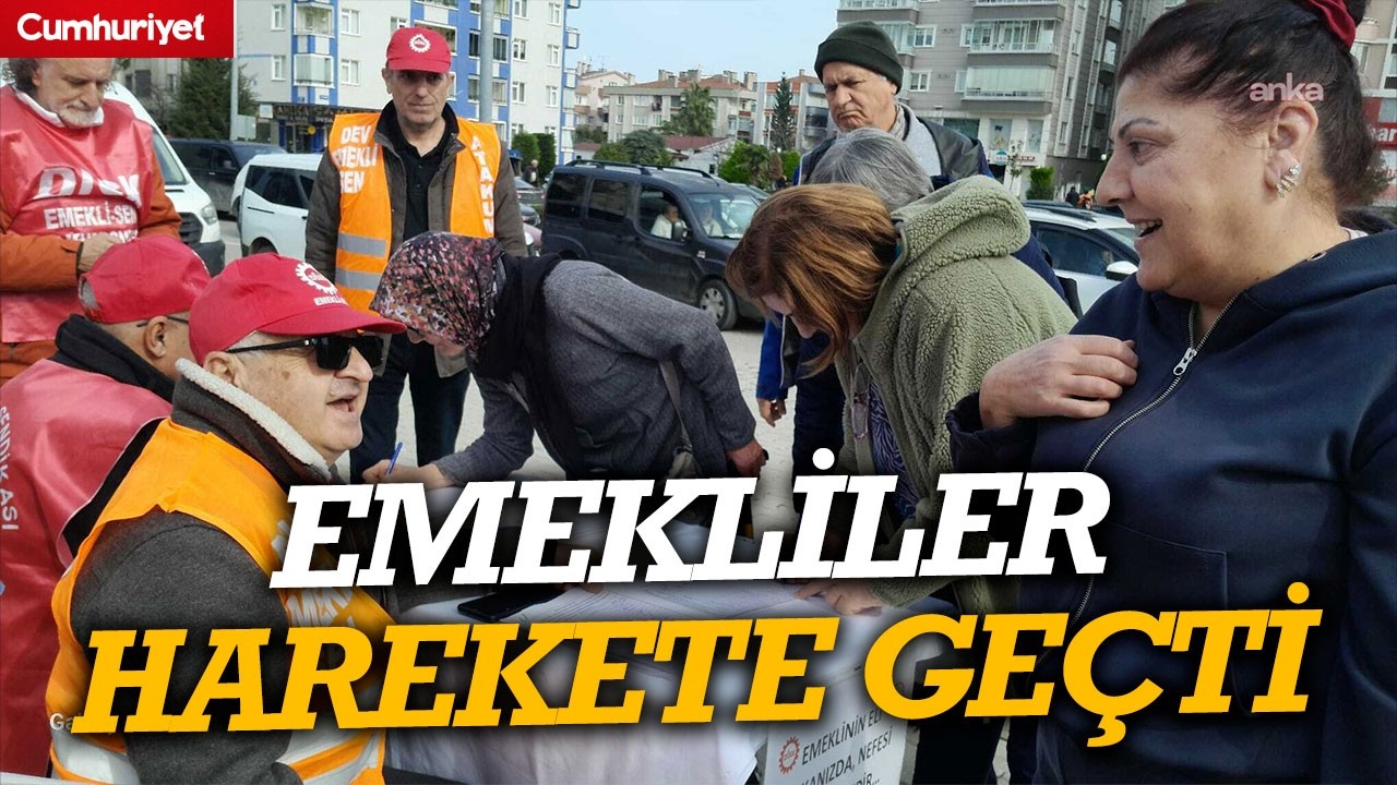 Emekliler zamsız bayram ikramiyesine karşı harekete geçti...