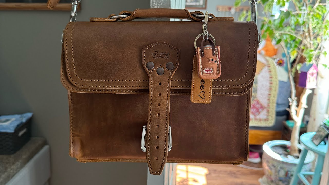 Saddleback Leather pocket satchel - YouTube