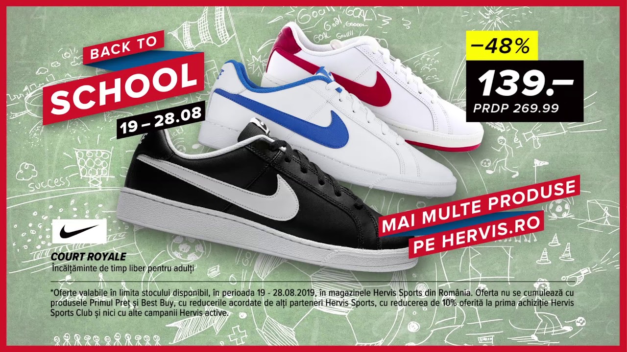nike court royale hervis
