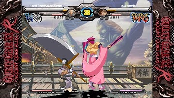 Guilty Gear XX AC+R: TeyF | Havoc [Kliff] vs TrueMoomin [Anji Mito] #2