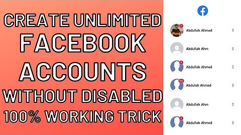 How to create unlimited Facebook accounts without phone number and email address 2023?