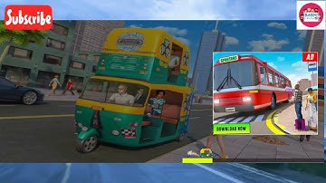 STUNT MODE |Tutuk auto rickshaw game level 1 to 3 |#gameplay #tuktuk #autorickshaw#games#viral#stunt