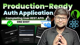 7.Completing All users apis in one shot | Authentication application - Hindi
