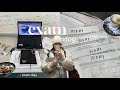Exam vlog  final revision study hermit mode  exam day