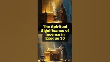The Spiritual Significance of Incense in Exodus 30